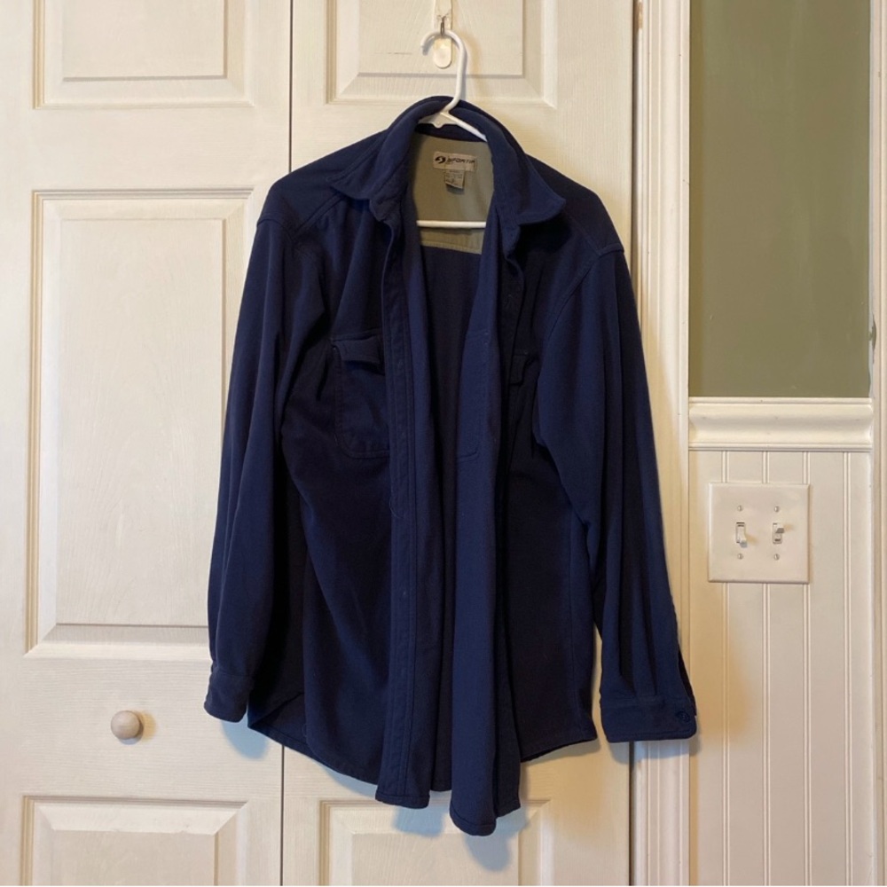 Sportif Navy Button Down